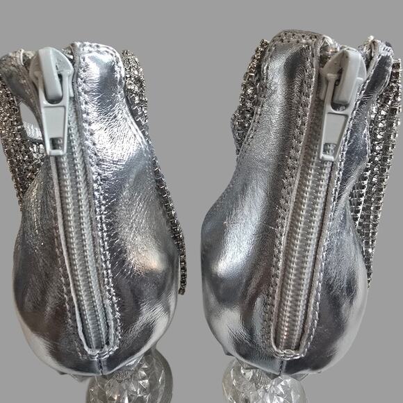 Jeffrey Campbell Dynamite Feather Heels Sz. 6.5 - Picture 4 of 9